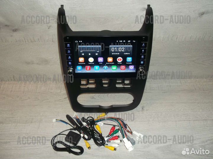 Магнитола LADA Largus Android физ. кнопки