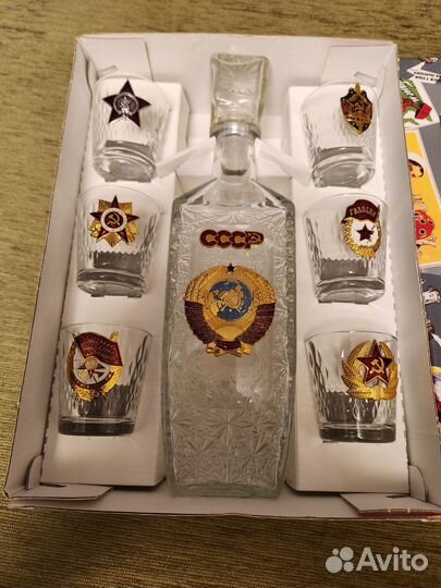 Набор графин с рюмками