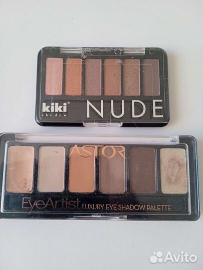Палитра теней и пудры