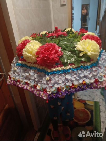 Весенний зонтик -поделка, для съёмок, на конкурс