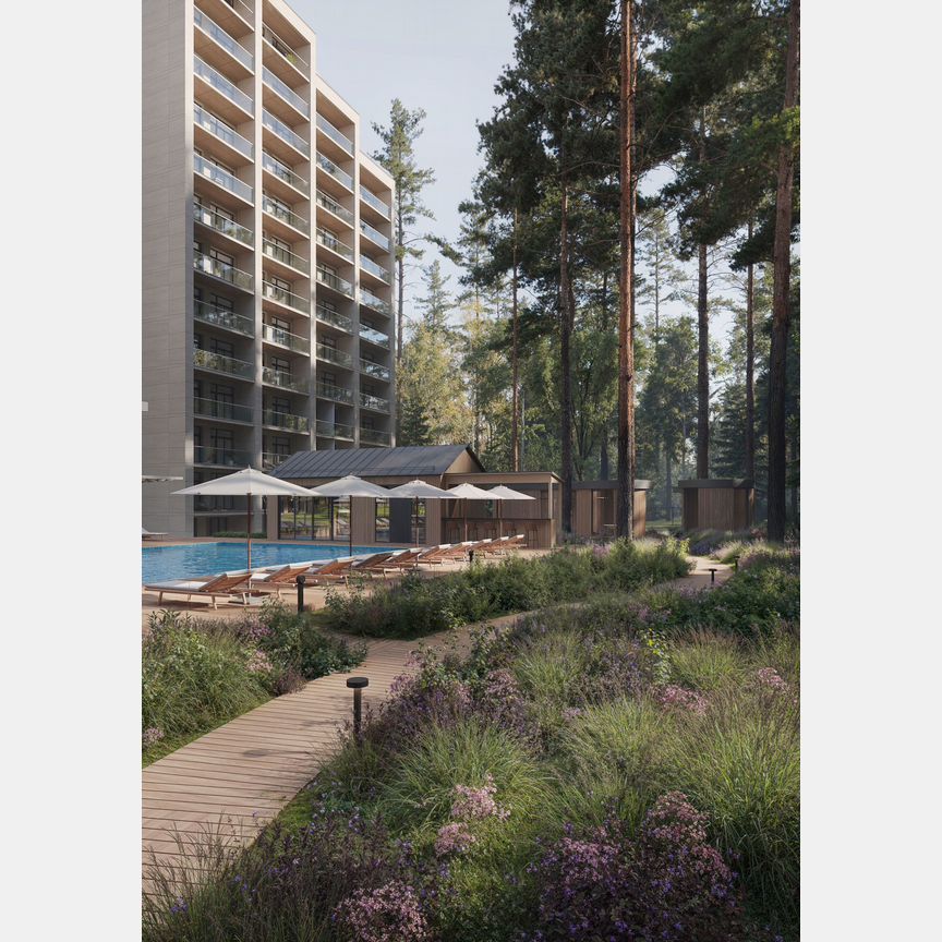 2-к. апартаменты, 126,5 м², 8/12 эт.