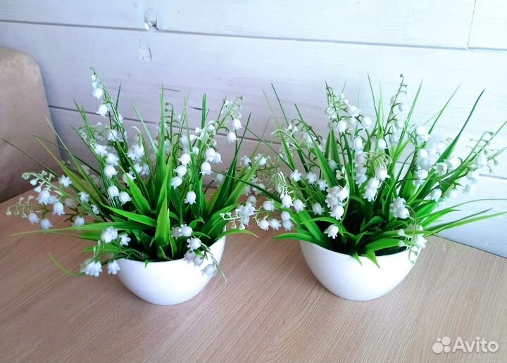 Искусственные цветы, ландыши