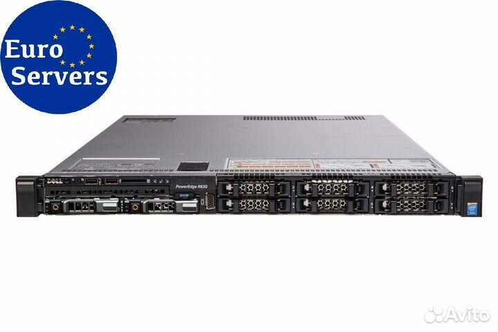 Dell R630 8SFF (2xXeon E5-2696v4, 512Gb)