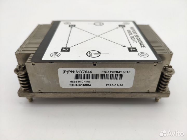 Радиатор для Lenovo x3530 x3630 M4 94Y7813 2шт