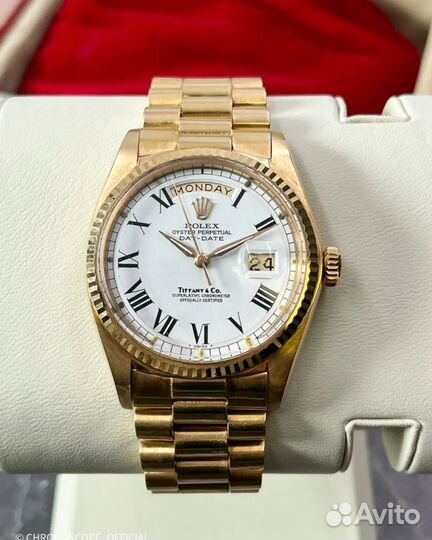 Rolex Day-Date Tiffany & Co yellow gold