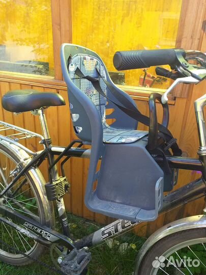 Сиденье на велосипед на раму