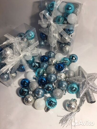 Подарочный набор елочных игрушек