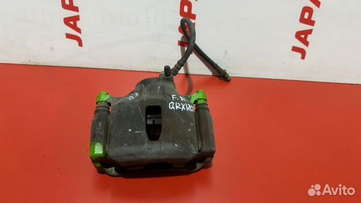 Суппорт передний левый Toyota Mark X GRX120 4GR