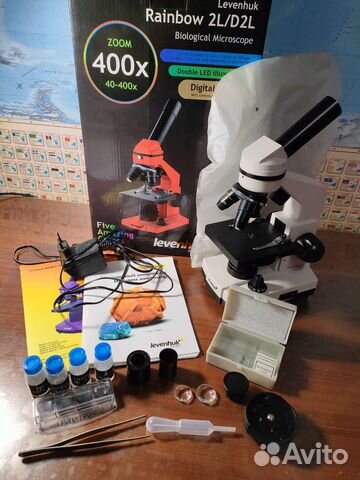 Микроскоп Levenhuk Rainbow 2L/D2L