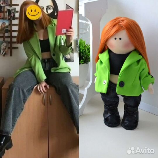 Кукла на заказ по фотографии