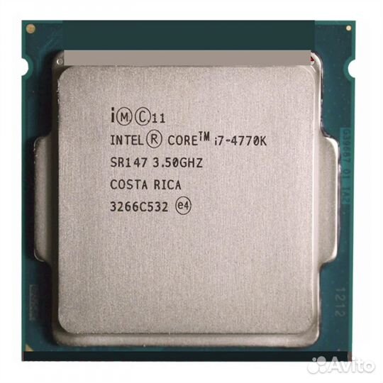 Intel core i7 4770k
