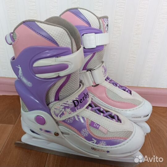 Коньки детские Derby Girl раздвижные 30-33р