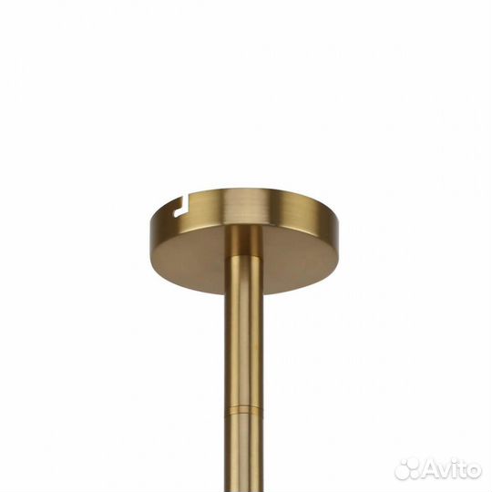 Люстра металл и стекло в спальню современная