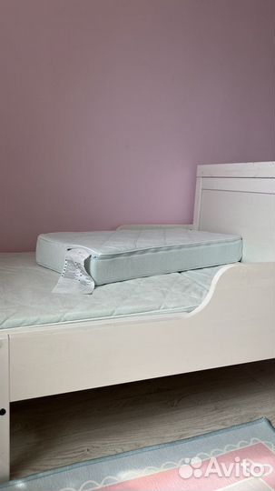 Детская кровать от 3 лет с матрасом бу IKEA