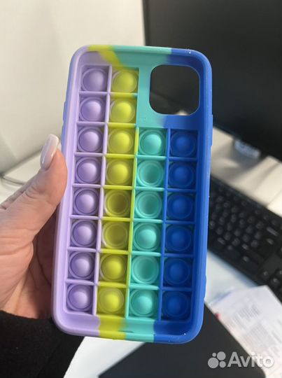 Чехол на iPhone 11 pro max pop it