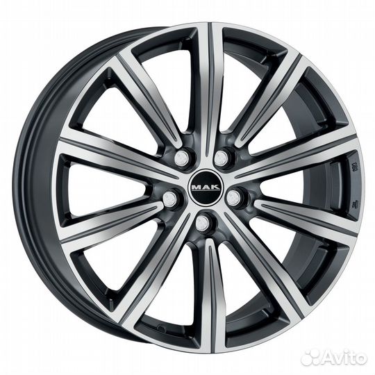 R20 5x120 8,5J ET45 D65,1 MAK Birmingham Gunmetal