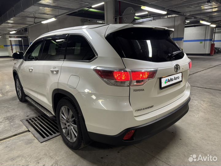 Toyota Highlander 3.5 AT, 2014, 146 000 км