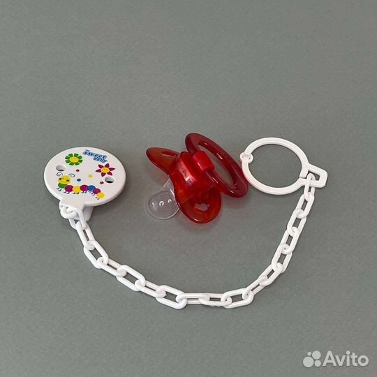 Соска с цепочкой
