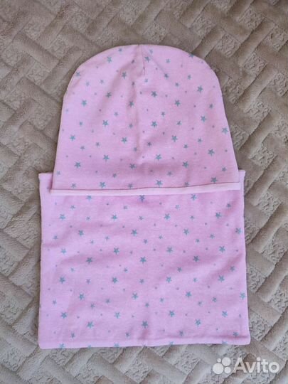 Шапка и снуд для девочки