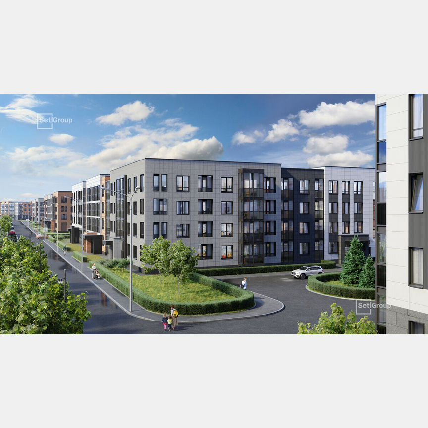1-к. квартира, 36,6 м², 2/4 эт.