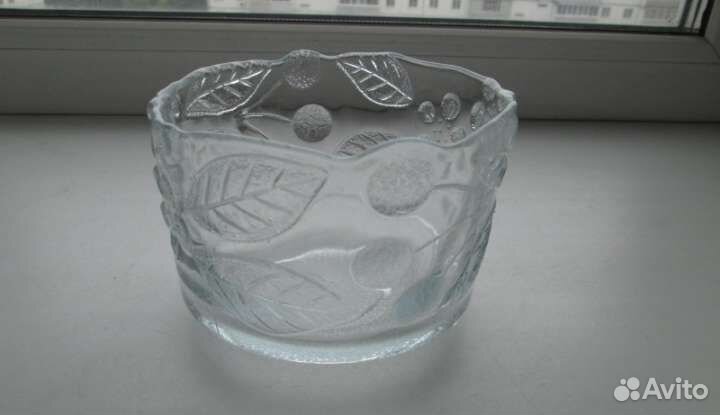 Конфетница,ваза, стекло СССР