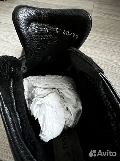 Полуботинки мужские зимние размер 40