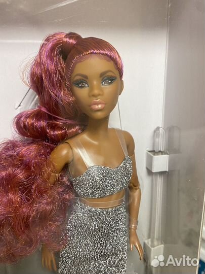 Бронь Барби Looks #7 кукла афроамериканка Тамика