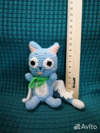 Вязаный кот Хеппи из 