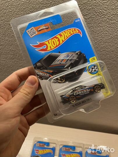 Hot wheels Nissan 180sx greddy mainline
