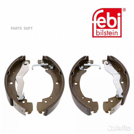 Febi 02910 Колодки тормозные барабанные
