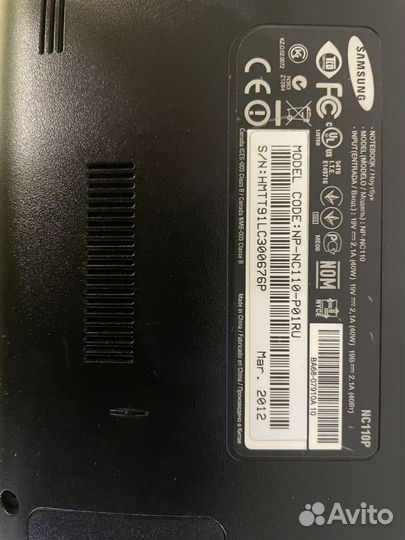 Samsung NC 110-P01