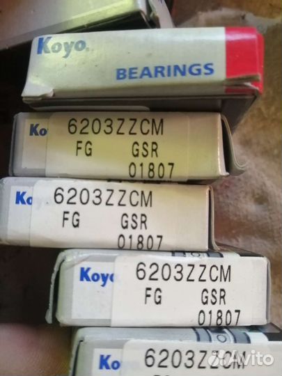 Подшипник koyo 6203 zzcm