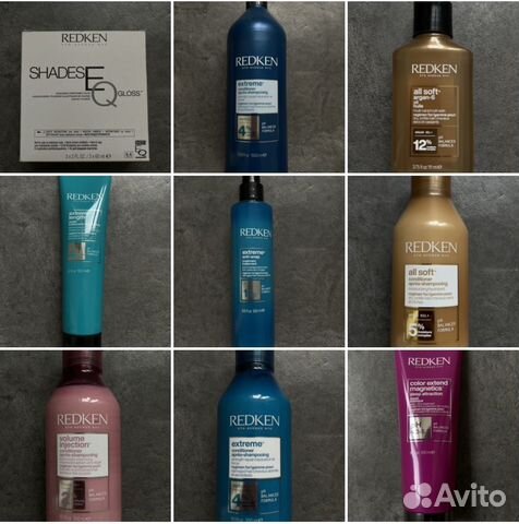 Redken серия уход и краситель для волос
