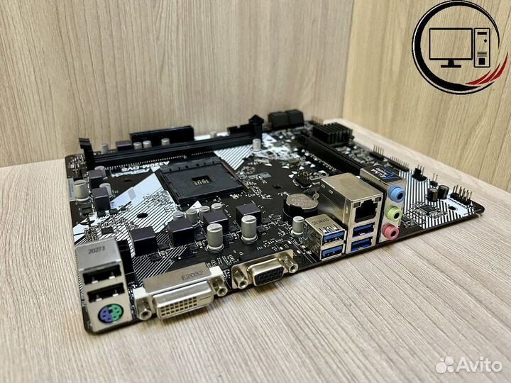 Материнская плата AM4 ASRock A320M-DVS