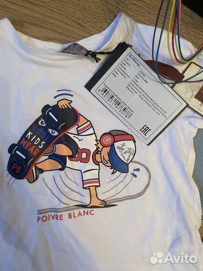 Stella mccartney kids джинсы футболка