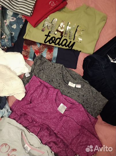 Вещи пакетом для девочки 3-4-5 лет