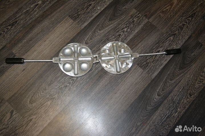 Форма для выпечки на плите печенья Опята СССР