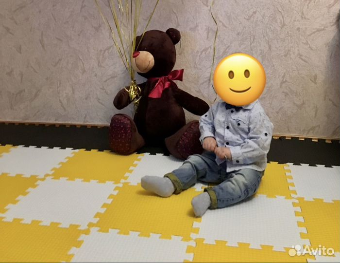 Детский мягкий коврик пазл