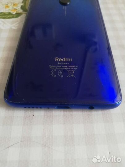 Телефон Xiaomi Redmi note 8 pro на запчасти