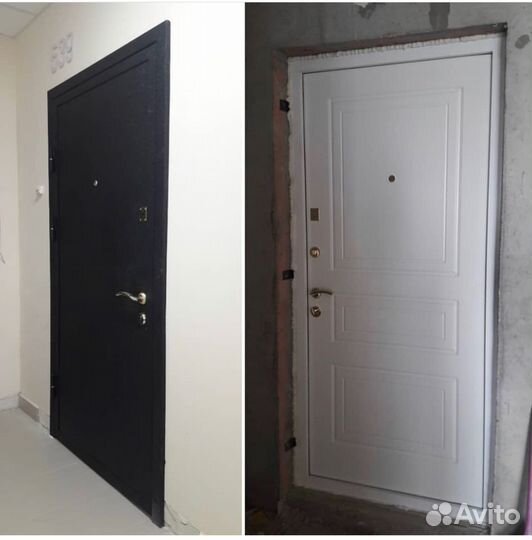 Заводские входные металлические двери