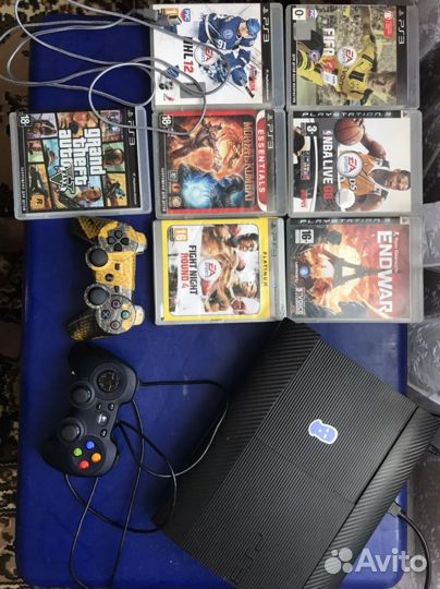 Sony PS3 super slim прошитая