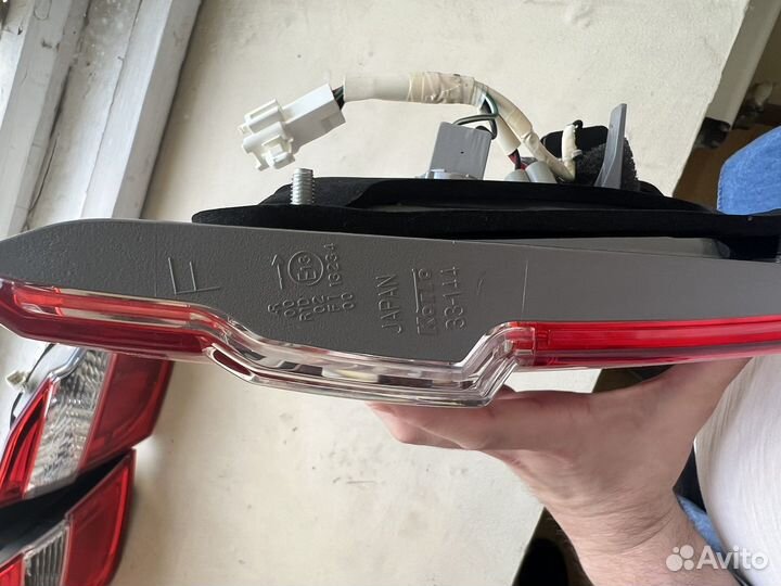 Задние фонари на toyota camry 50