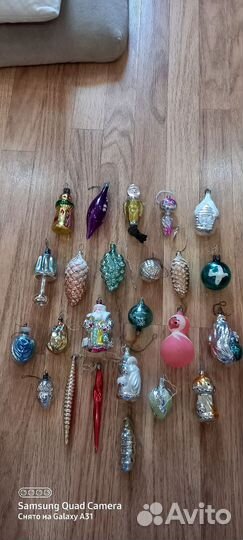 Новогодние игрушки СССР