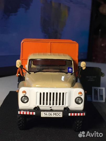 Коллекционная модель-газ-53,мусоровоз