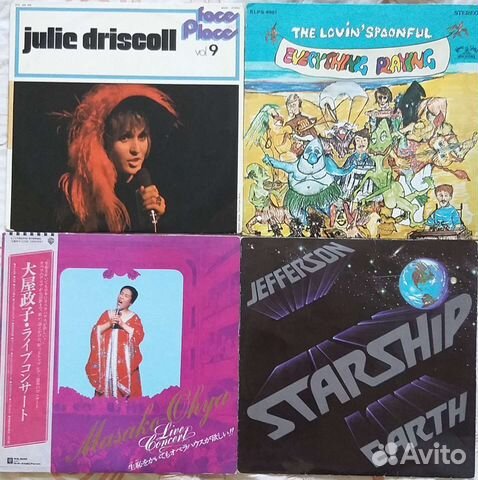 LP Lovin Spoonful,Julie Driscoll, Masako Ohya.+