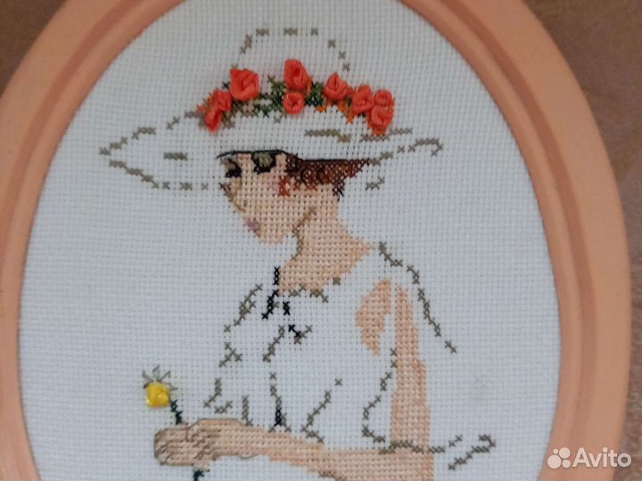 Картина вышитая крестом