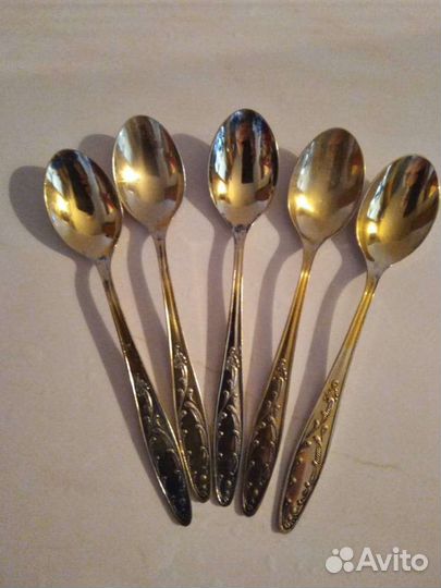 Чайные ложки мельхиор