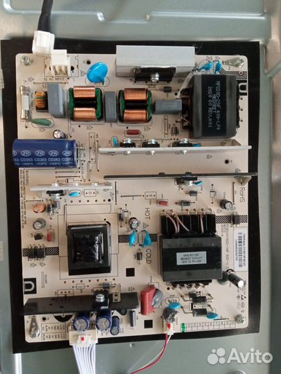 Телевизор BQ 55SU01B V1 по запчастям