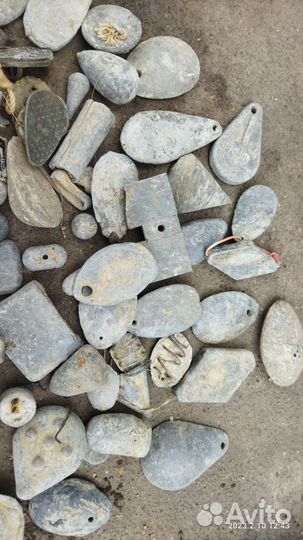 Рыболовные грузила свинец