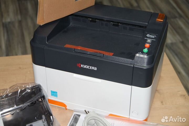 Принтер kyocera FS-1040, ч/б, A4